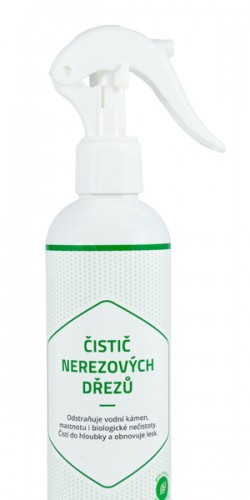 Čistič nerezových drezov