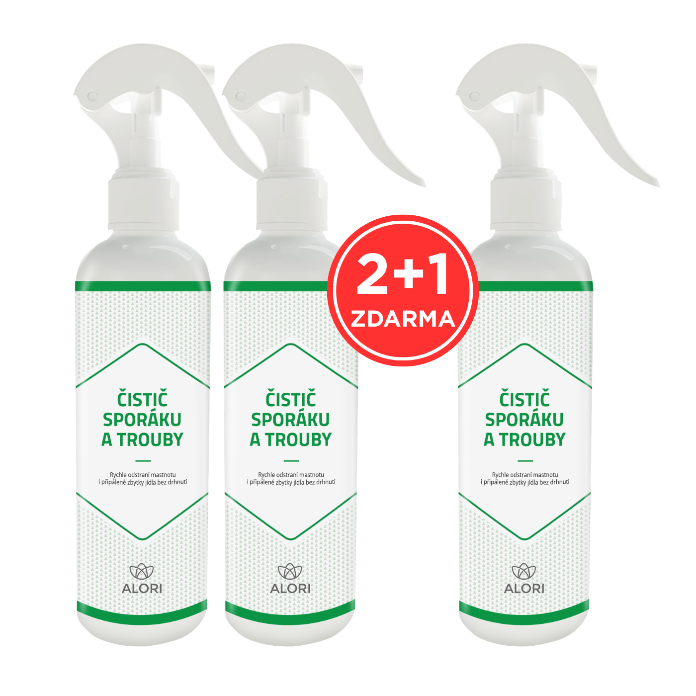 Čistič sporáka a rúry 2+1 zadarmo