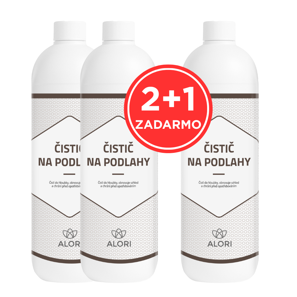 Čistič na podlahy 2+1 zadarmo