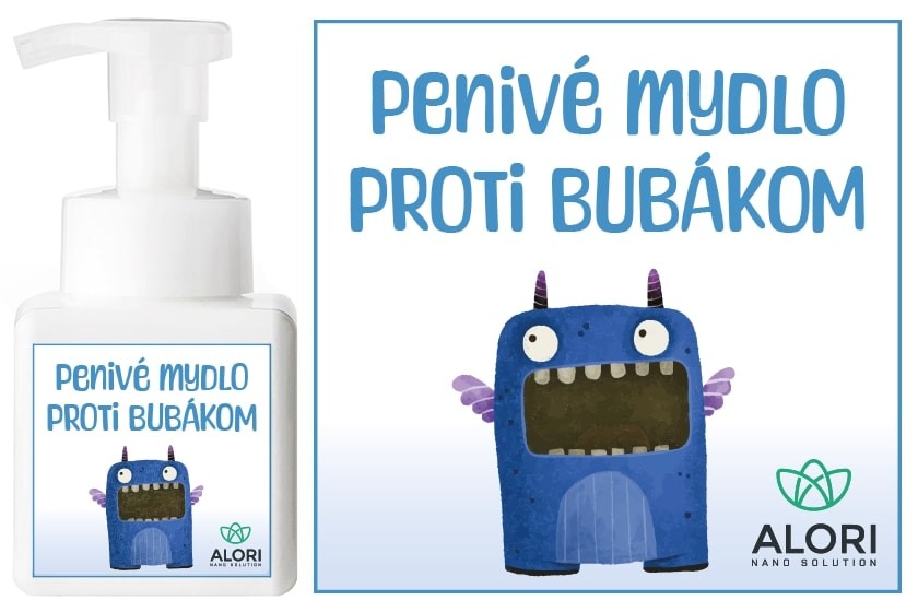 Penové mydlo na ruky proti bubákom