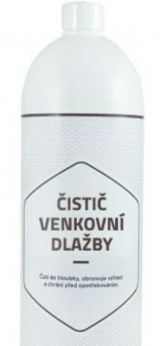 Čistič vonkajšej dlažby