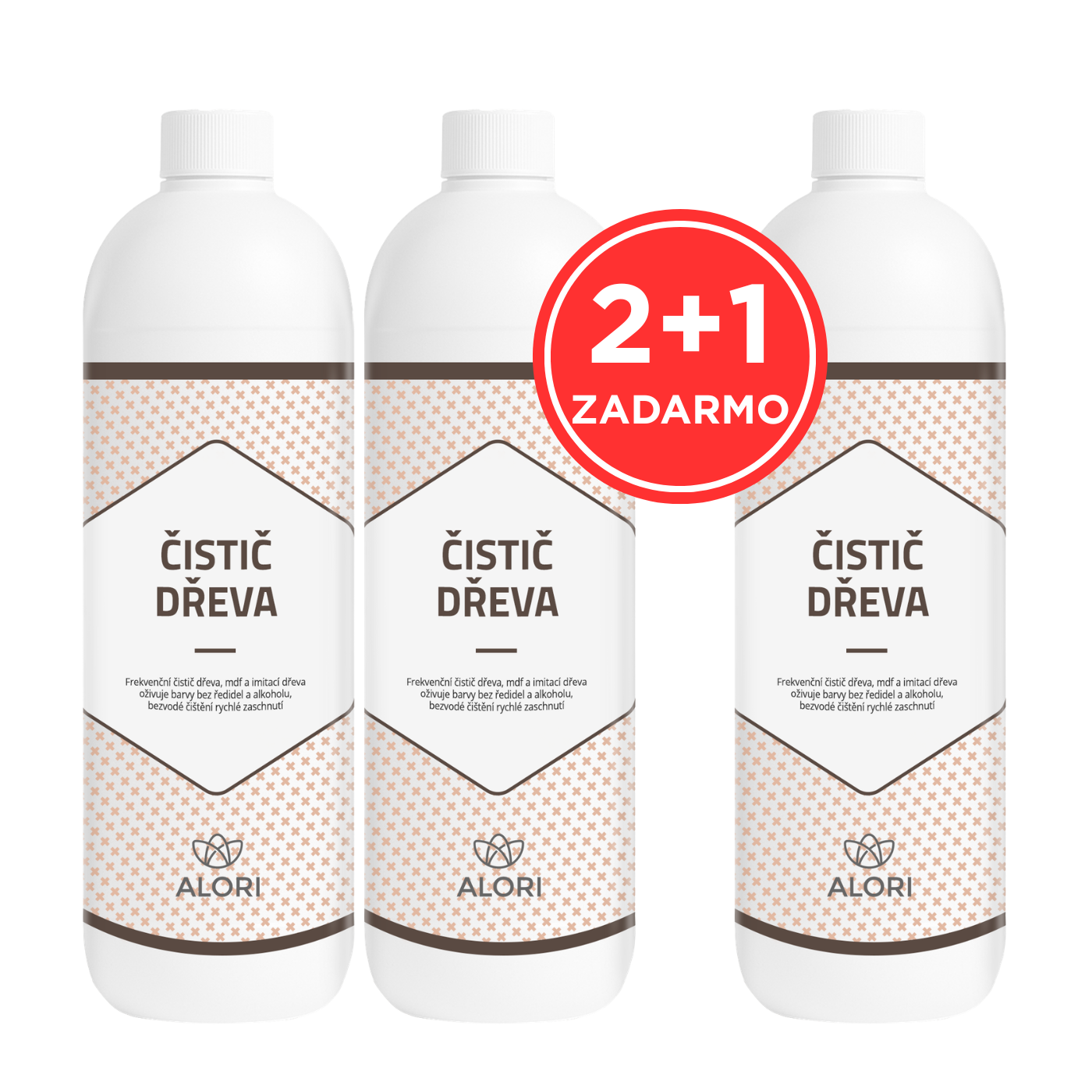Čistič dreva 2+1 zadarmo