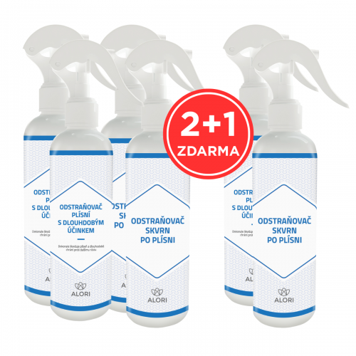 Balíček na likvidáciu plesní a odstránenie škvŕn 2+1 zadarmo