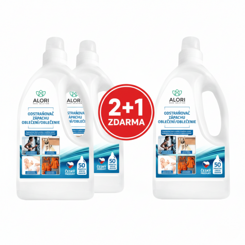 Odstraňovač zápachu oblečenia 2+1 zadarmo