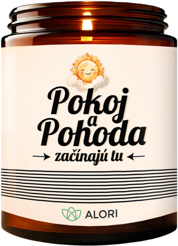 Sójová sviečka - POKOJ A POHODA