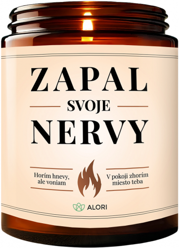 Sójová sviečka - ZAPAL SVOJE NERVY