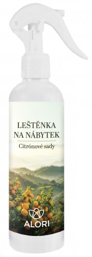 Leštidlo na nábytok - Citrusový sad 2 + 1 zadarmo