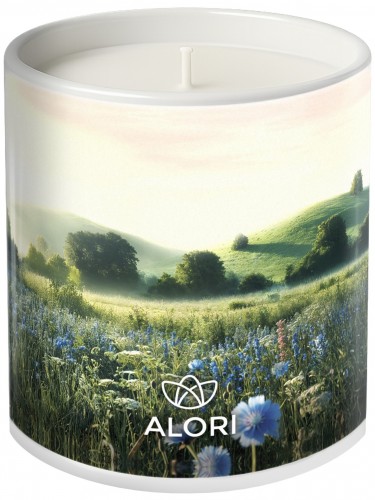 Sójová sviečka - Ranná rosa - biela 300ml