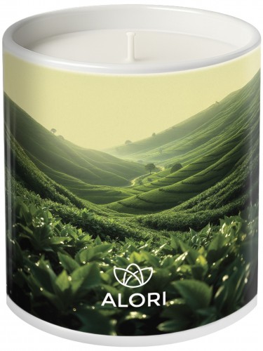 Sójová sviečka - Čajová plantáž - biela 300ml