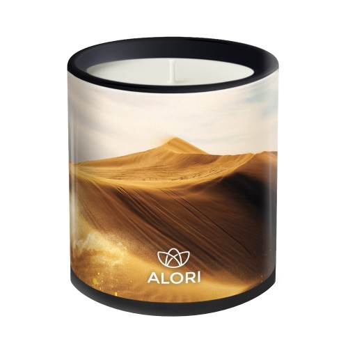 Sójová sviečka - Dubajská púšť - čierna 300ml