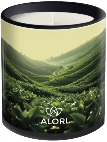 Sójová sviečka - Čajová plantáž - čierna 300ml