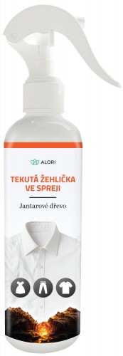 Tekutá žehlička v spreji - Jantárové drevo