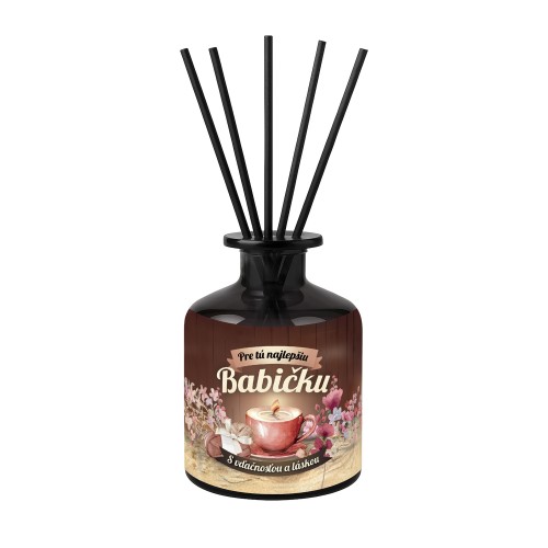 Vonný difuzér s tyčinkami - PRE BABIČKU