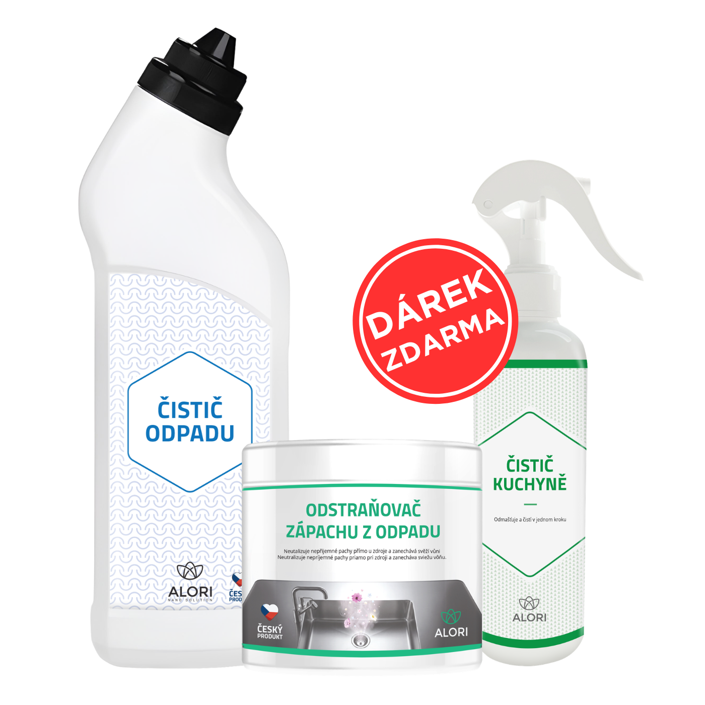 Balíček pre čistý odpad + darček zdarma