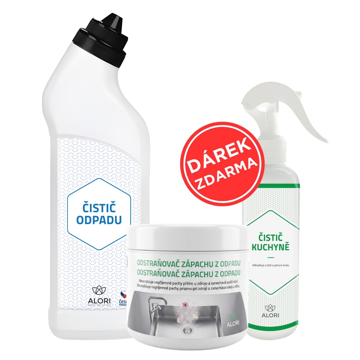 Balíček pre čistý odpad + darček zdarma