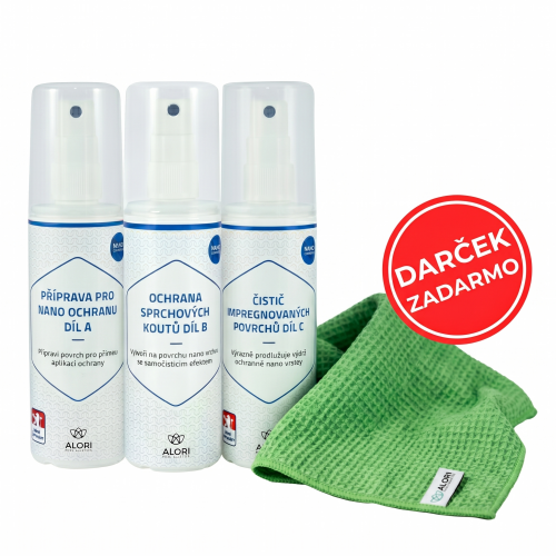 Balíček na ochranu sprchovacieho kúta + darček zadarmo