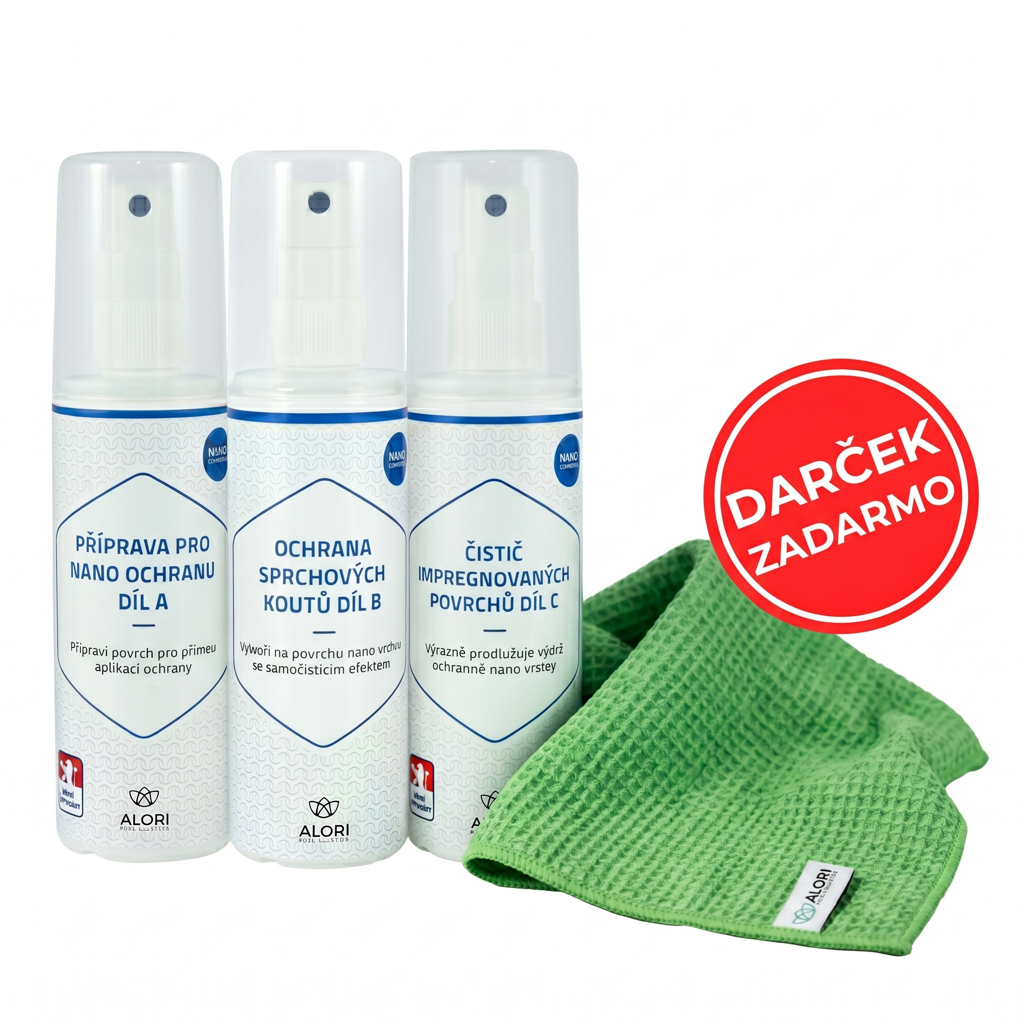 Balíček na ochranu sprchovacieho kúta + darček zadarmo