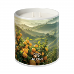 Sójová sviečka - Citrusový sad - biela 450 ml