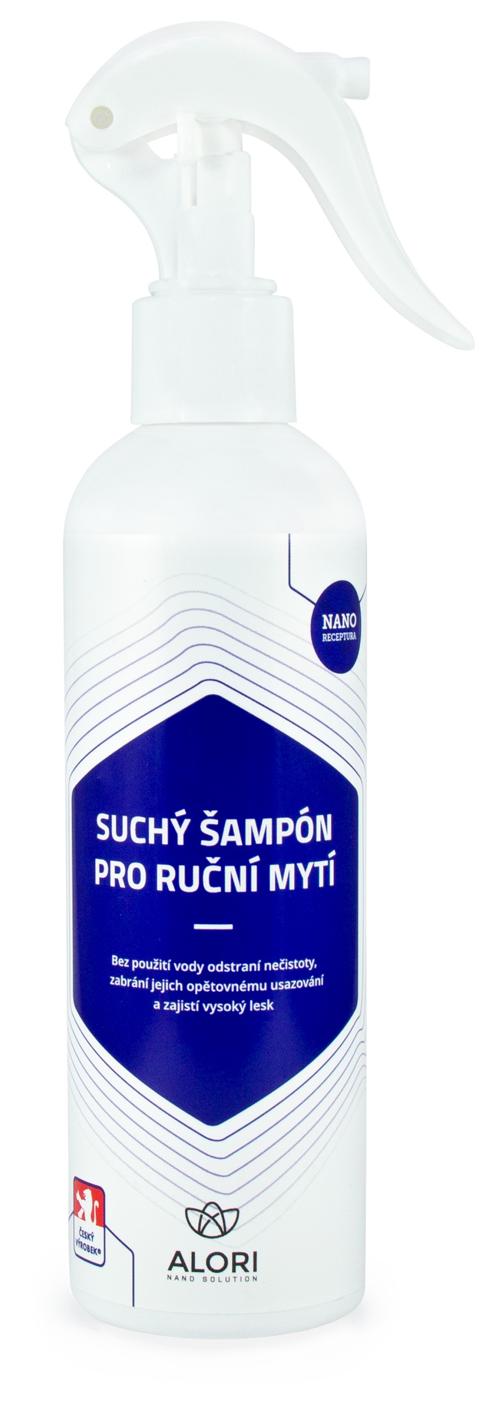 Suchý šampón na ručné umývanie