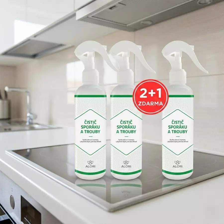Čistič sporáka a rúry 2+1 zadarmo
