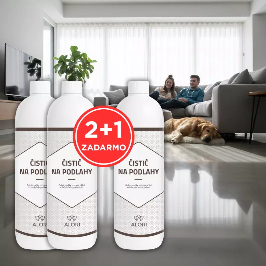 Čistič na podlahy 2+1 zadarmo