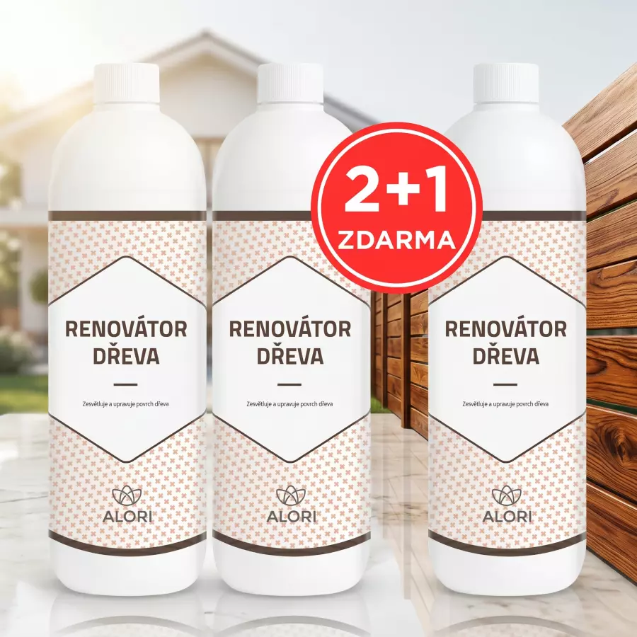 Renovátor dreva  2+1 zadarmo