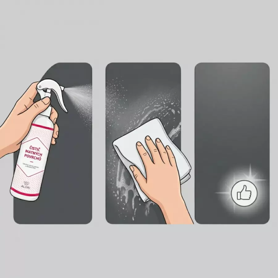 Čistič matných povrchov