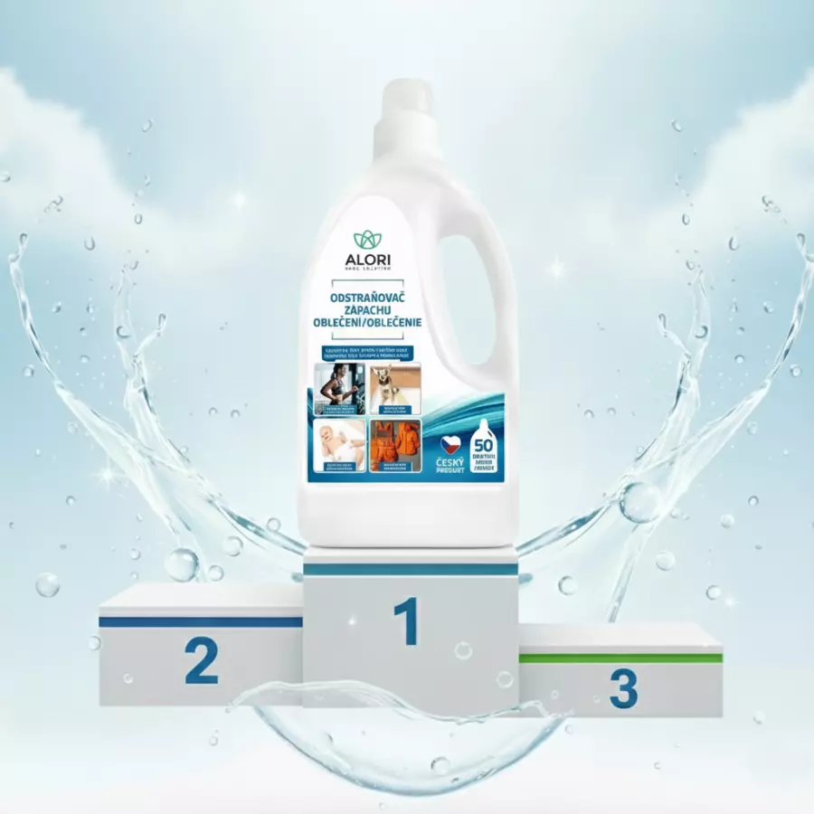 Odstraňovač zápachu oblečenia 3 ks za cenu 2 ks + navyše utierka 40x40 cm zadarmo