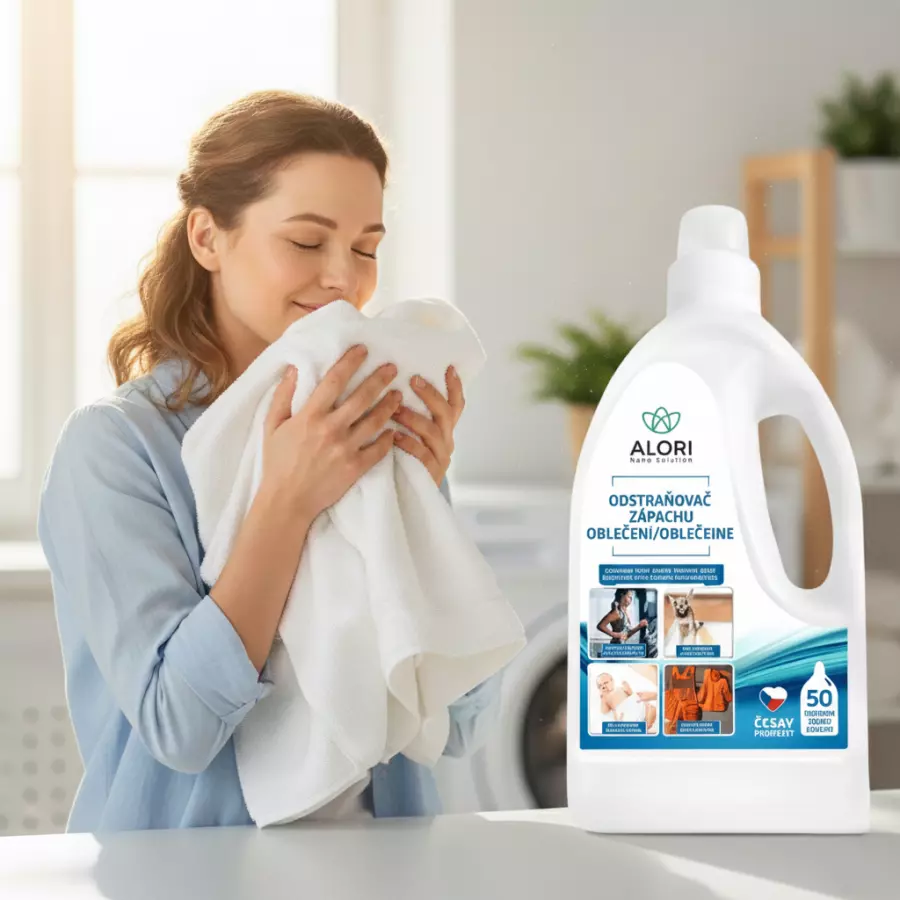 Odstraňovač zápachu oblečenia 3 ks za cenu 2 ks + navyše utierka 40x40 cm zadarmo