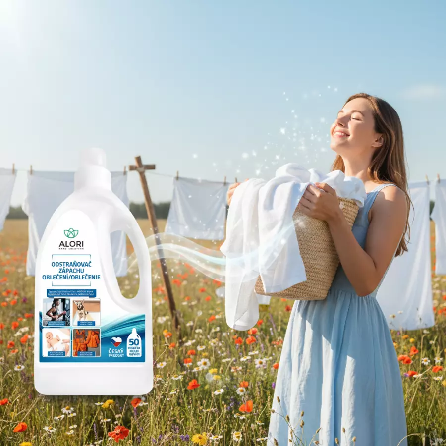 Odstraňovač zápachu oblečenia 3 ks za cenu 2 ks + navyše utierka 40x40 cm zadarmo