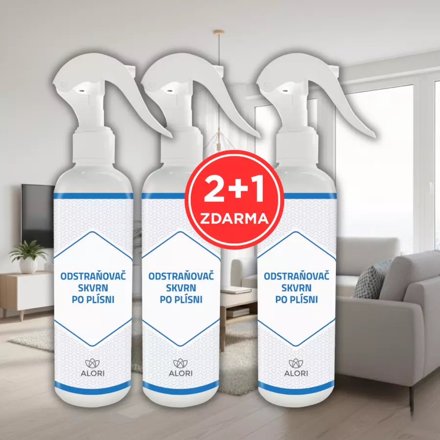 Odstraňovač škvŕn po plesni 2+1 zadarmo