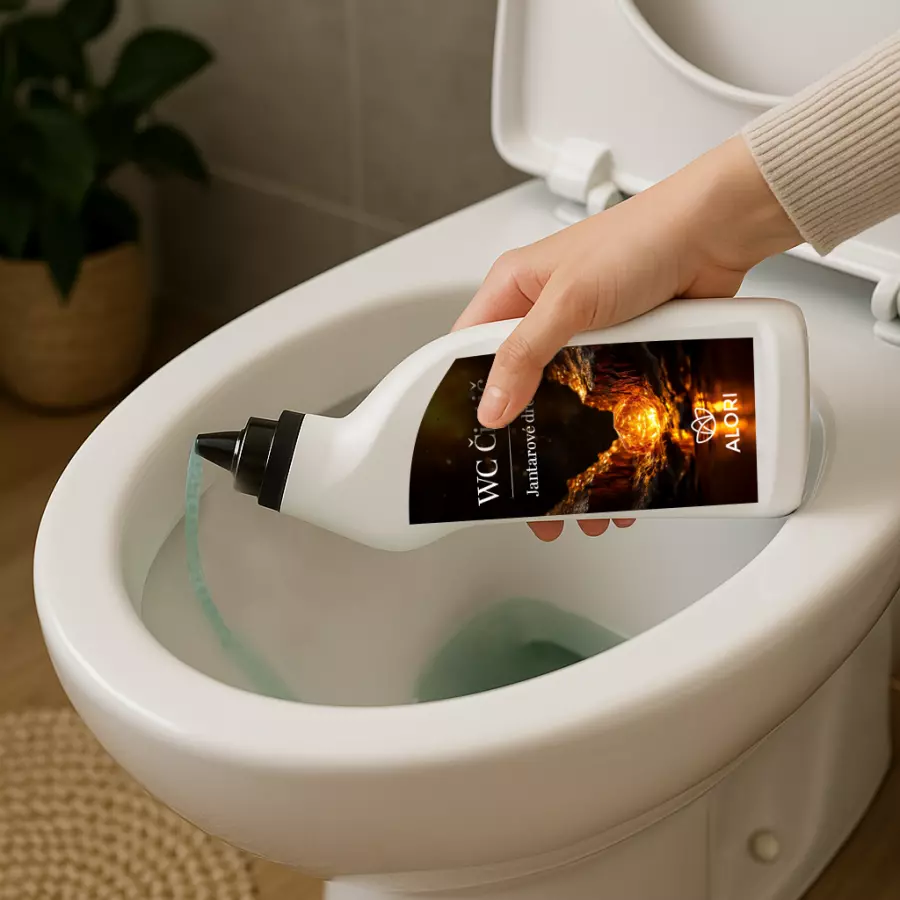 WC Čistič - Jantárové drevo