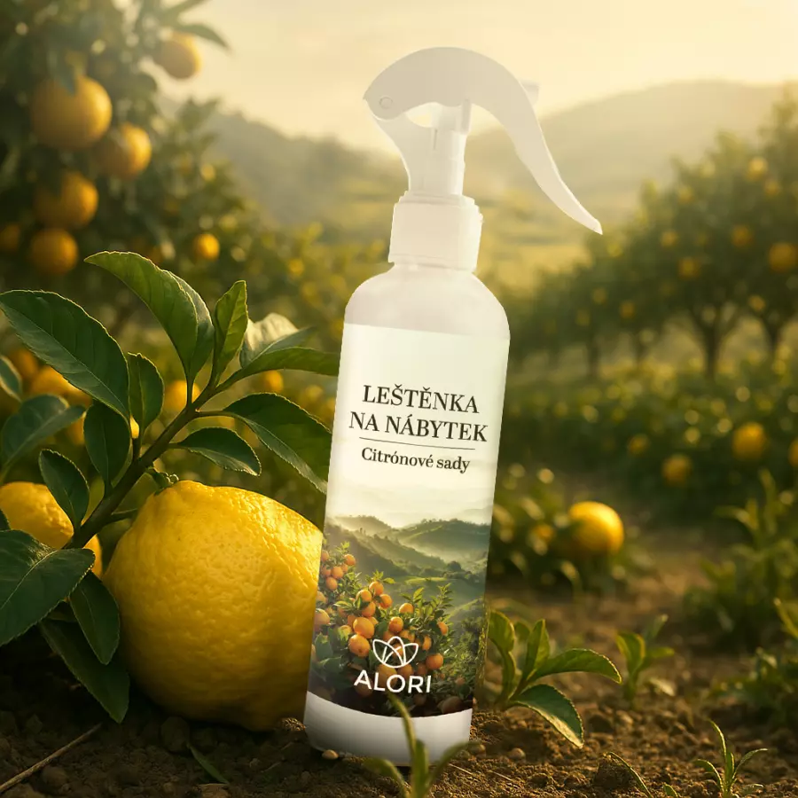 Leštidlo na nábytok - Citrusový sad