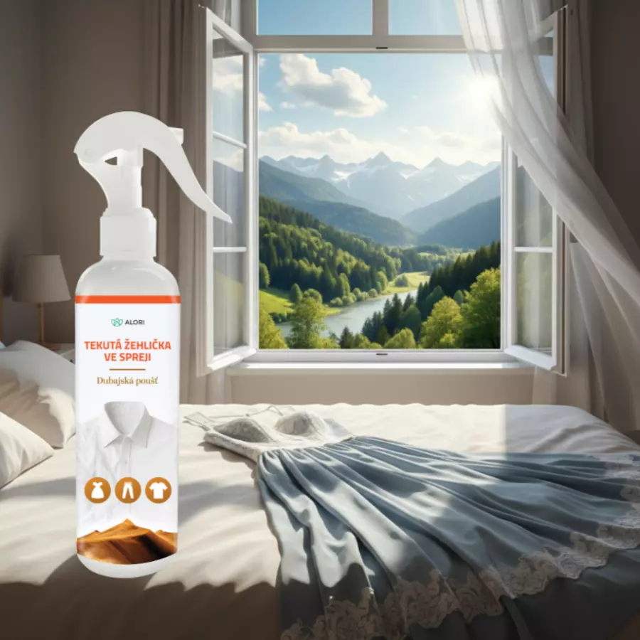 Tekutá žehlička v spreji - Dubajská púšť