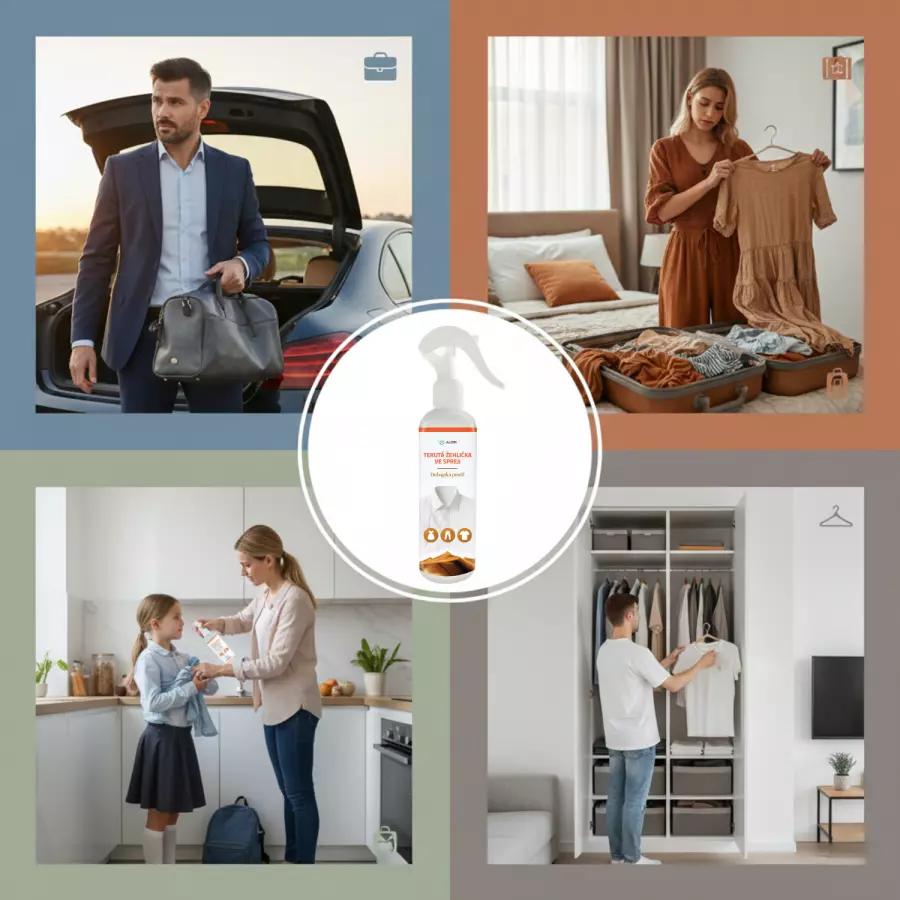 Tekutá žehlička v spreji - Dubajská púšť