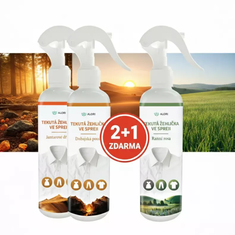 Tekutá žehlička v spreji - Dubajská púšť