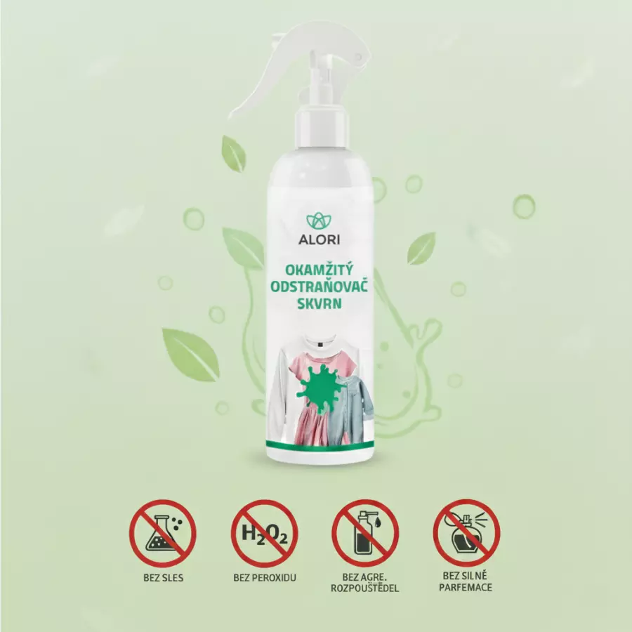 Okamžitý odstraňovač škvŕn