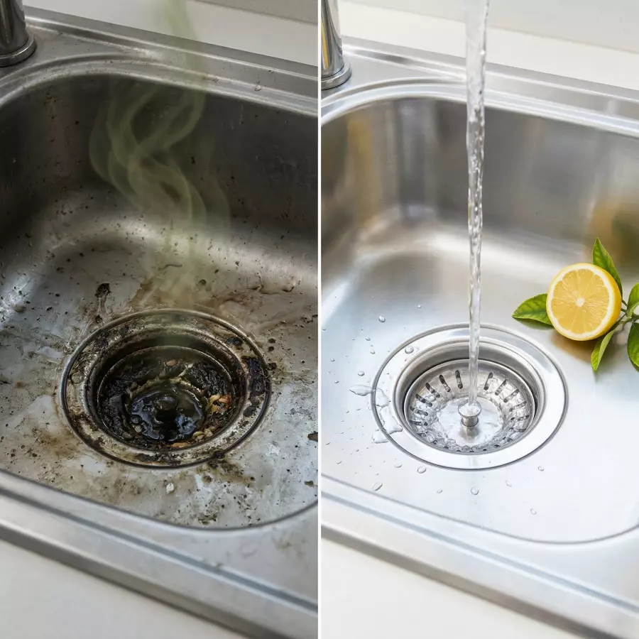 Odstraňovač zápachu z odpadu