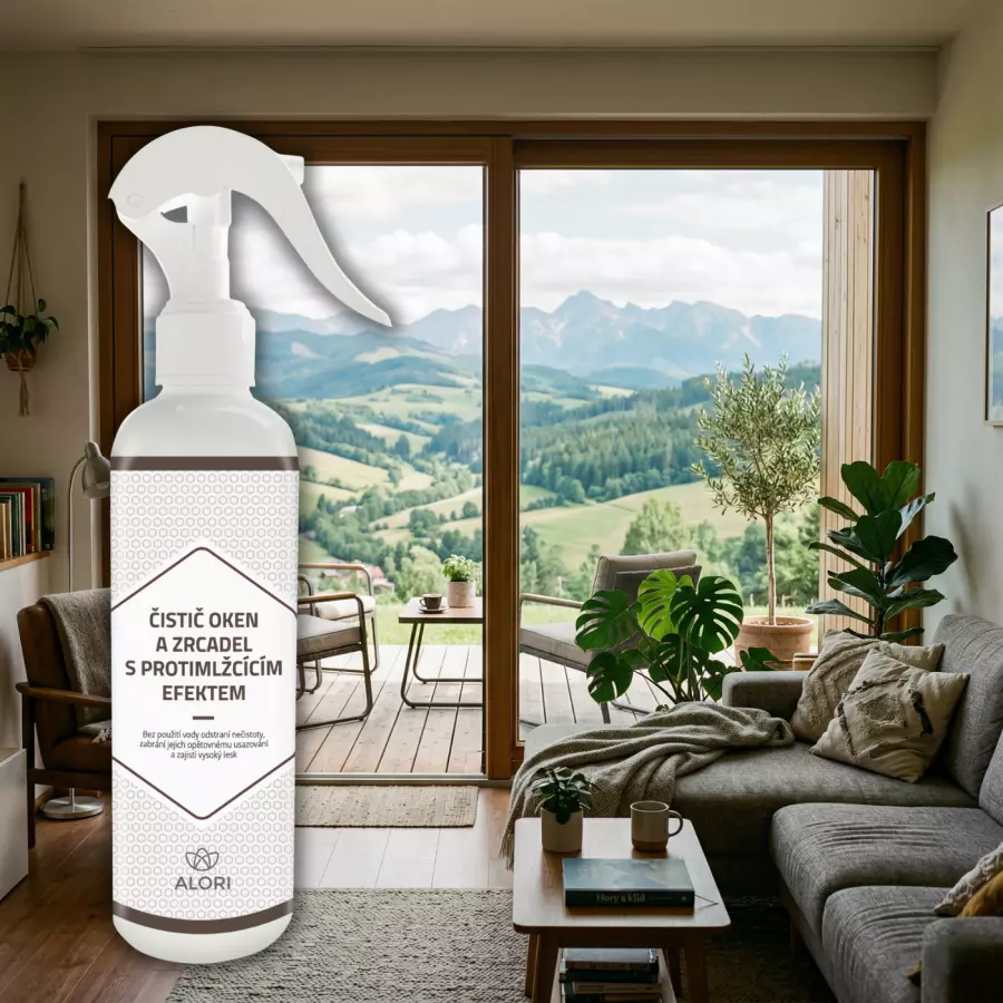 Čistič okien a zrkadiel s protizahmlievacím efektom 3 ks za cenu 2 ks + navyše utierka 40x40 cm zadarmo