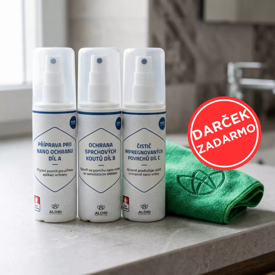 Balíček na ochranu sprchovacieho kúta + darček zadarmo