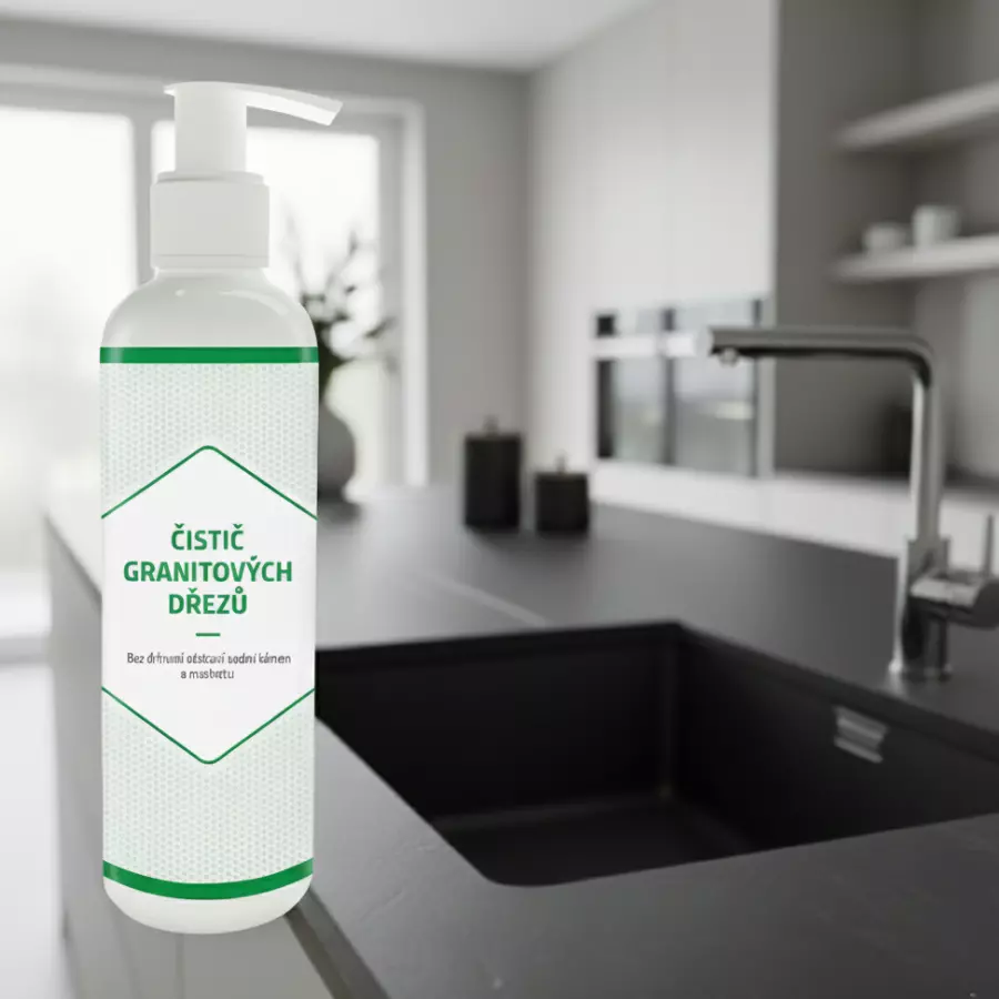 Čistič granitových drezov