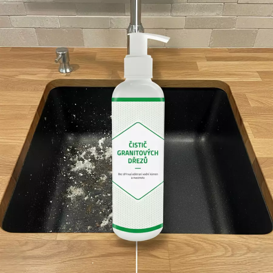 Čistič granitových drezov
