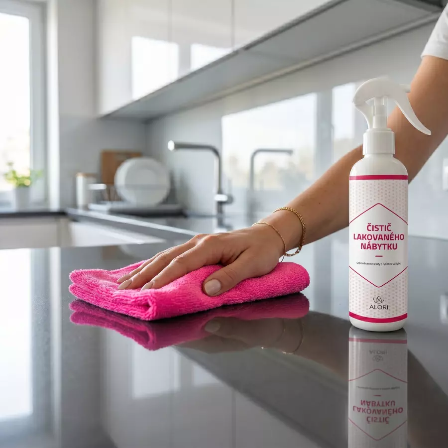 Čistič lakovaného nábytku
