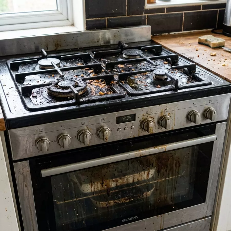 Čistič sporáka a rúry